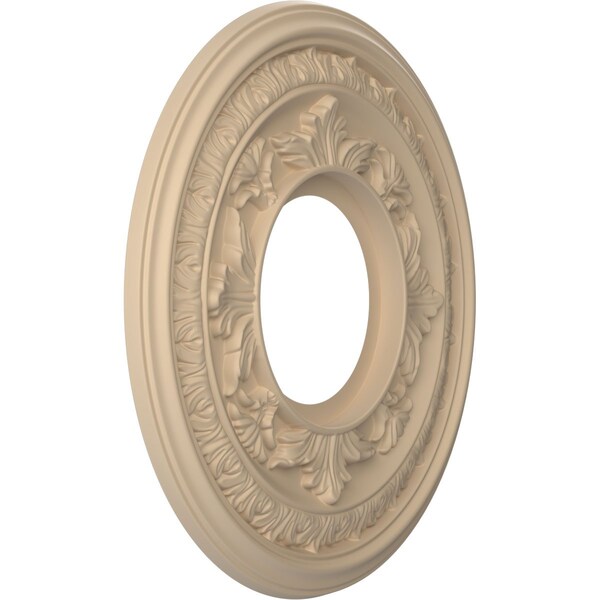 Baltimore PVC Ceiling Medallion (Fits Canopies Up To 4 1/4), 10OD X 3 1/2ID X 3/4P